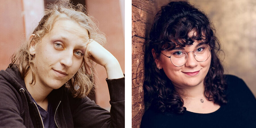 Nina Hecker, Theaterpädagogin und Katharina Seidel, Theaterpädagogin