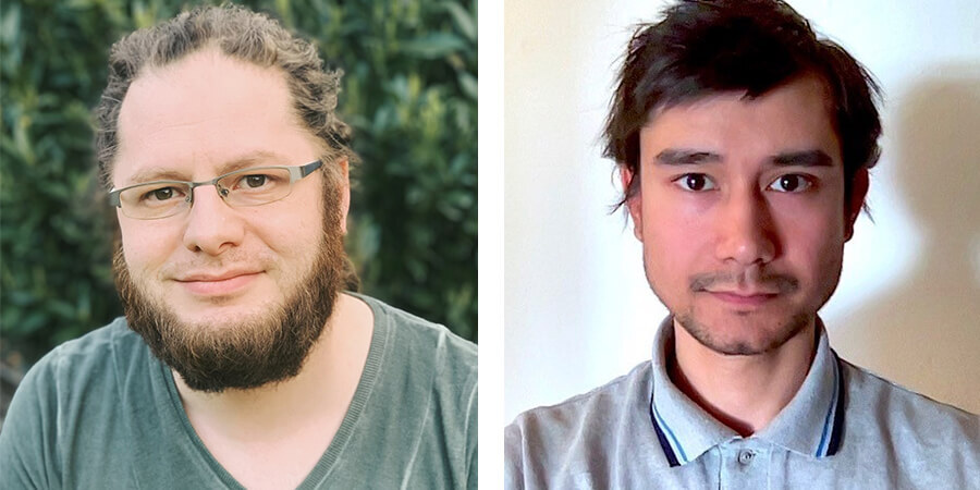Stefan Hestermeyer, Videokünstler und Azim Becker, Bildender Künstler